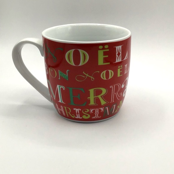 Festive Christmas Mug - Red - Picture 4 of 5